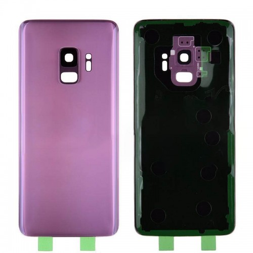 Samsung Galaxy S9 Back Glass Purple With Camera Lens
